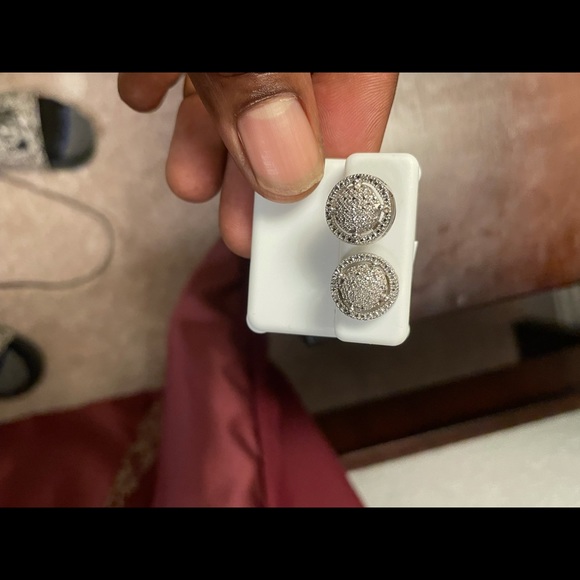 Sterling silver diamonds men - Picture 3 of 3